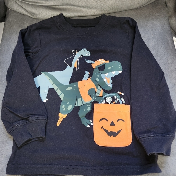 Set Of 3 Holiday Shirts 3T. Halloween, Thanksgiving And Chtistmas - Picture 3 of 8